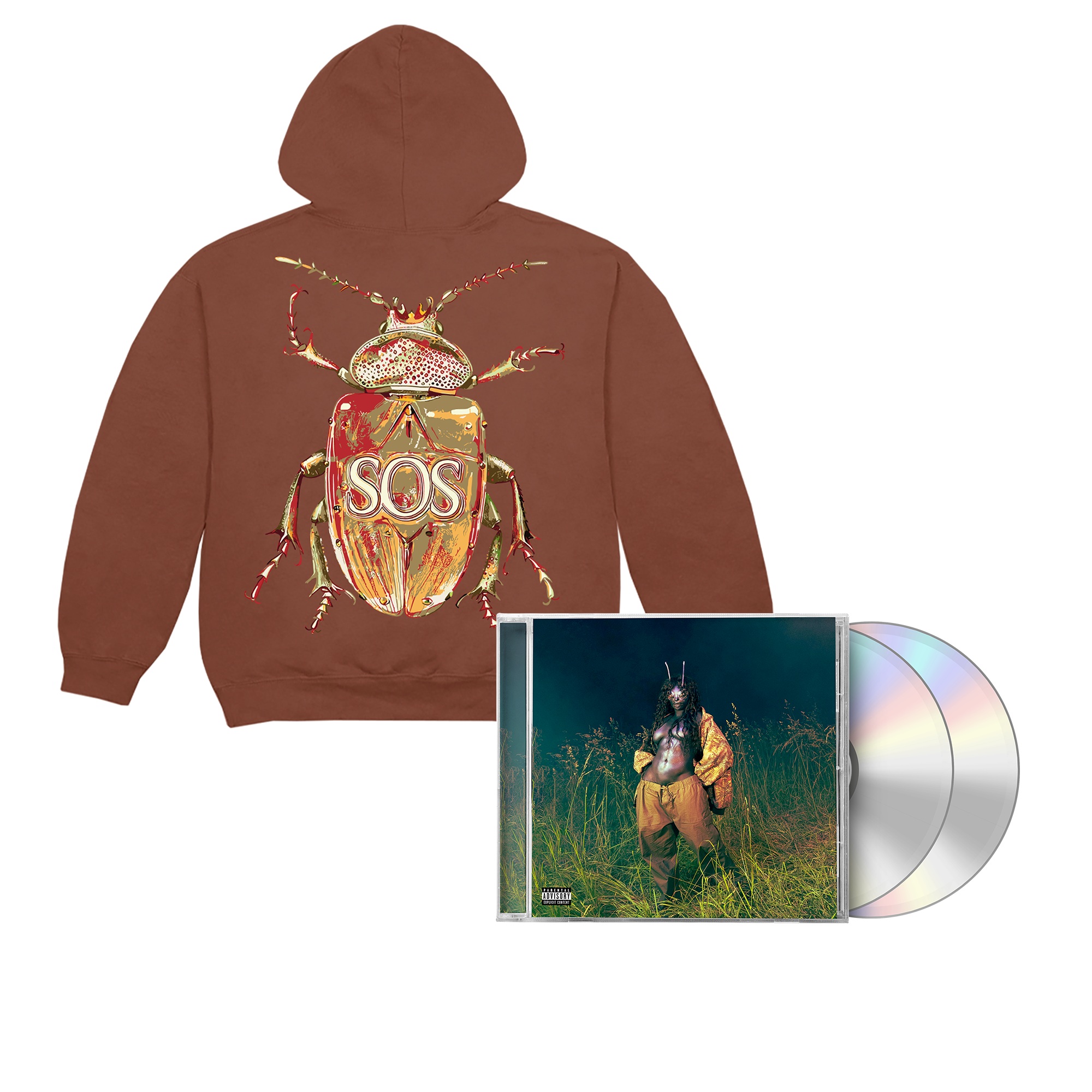 SOS DELUXE BEETLE HOODIE + 2CD