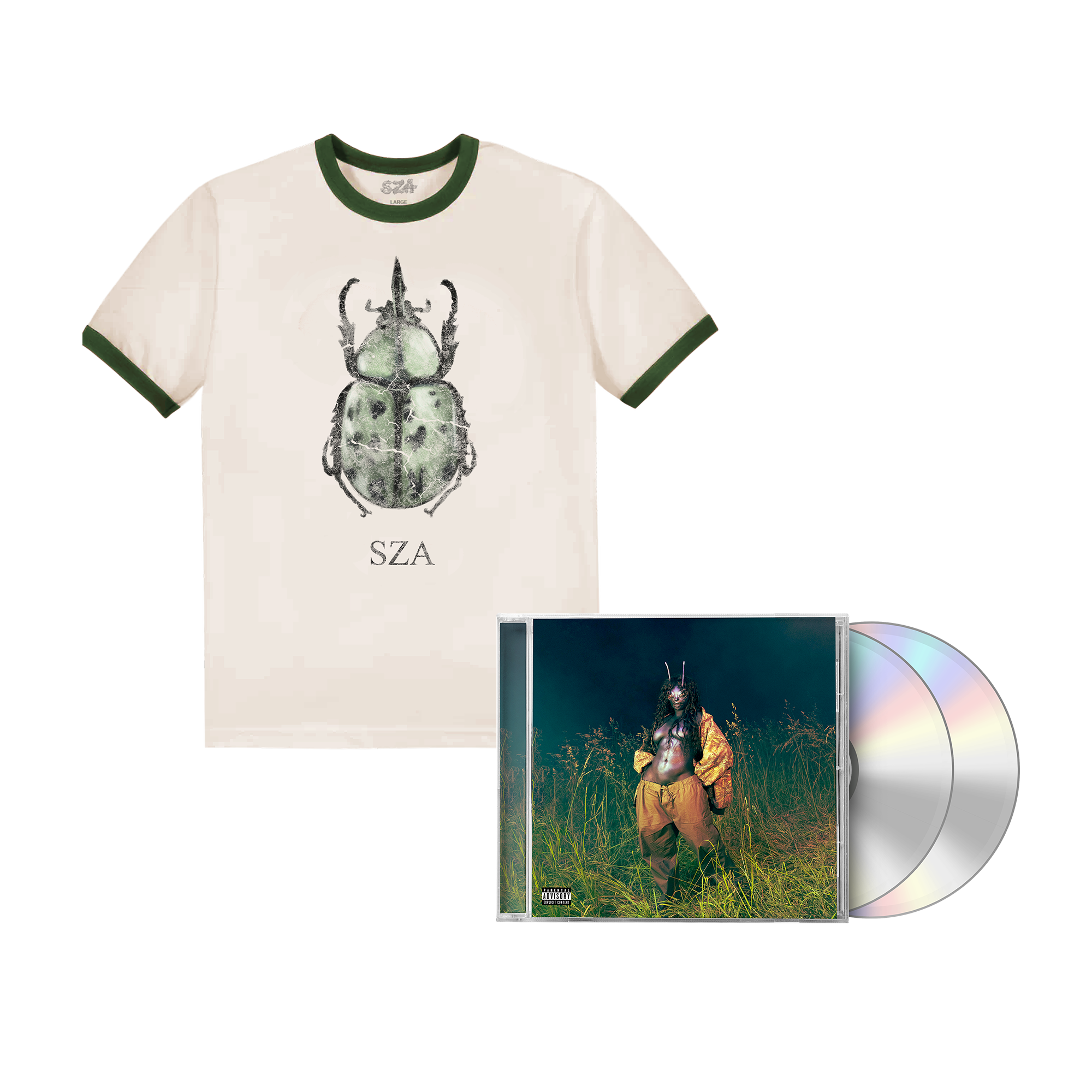 SOS DELUXE RINGER TEE + 2CD